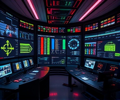 complex lead capture workflow, analytical, detailing process steps, photorealistic, futuristic command center with LED displays, highly detailed, sequential steps and indicators, 14k resolution, neon accents, spot lighting, shot with a telephoto lens.
